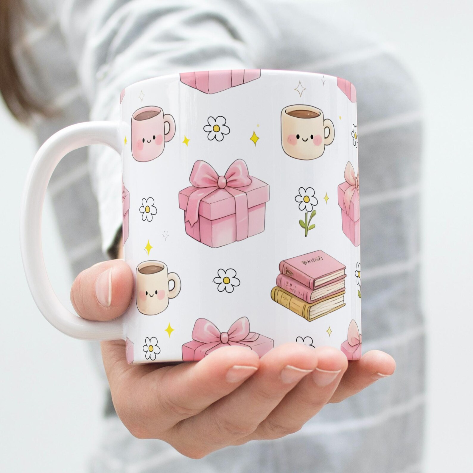 floral cozy mug floral cozy mug