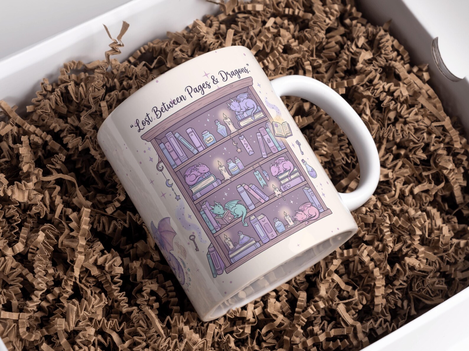 Dragon pages mug Dragon pages mug