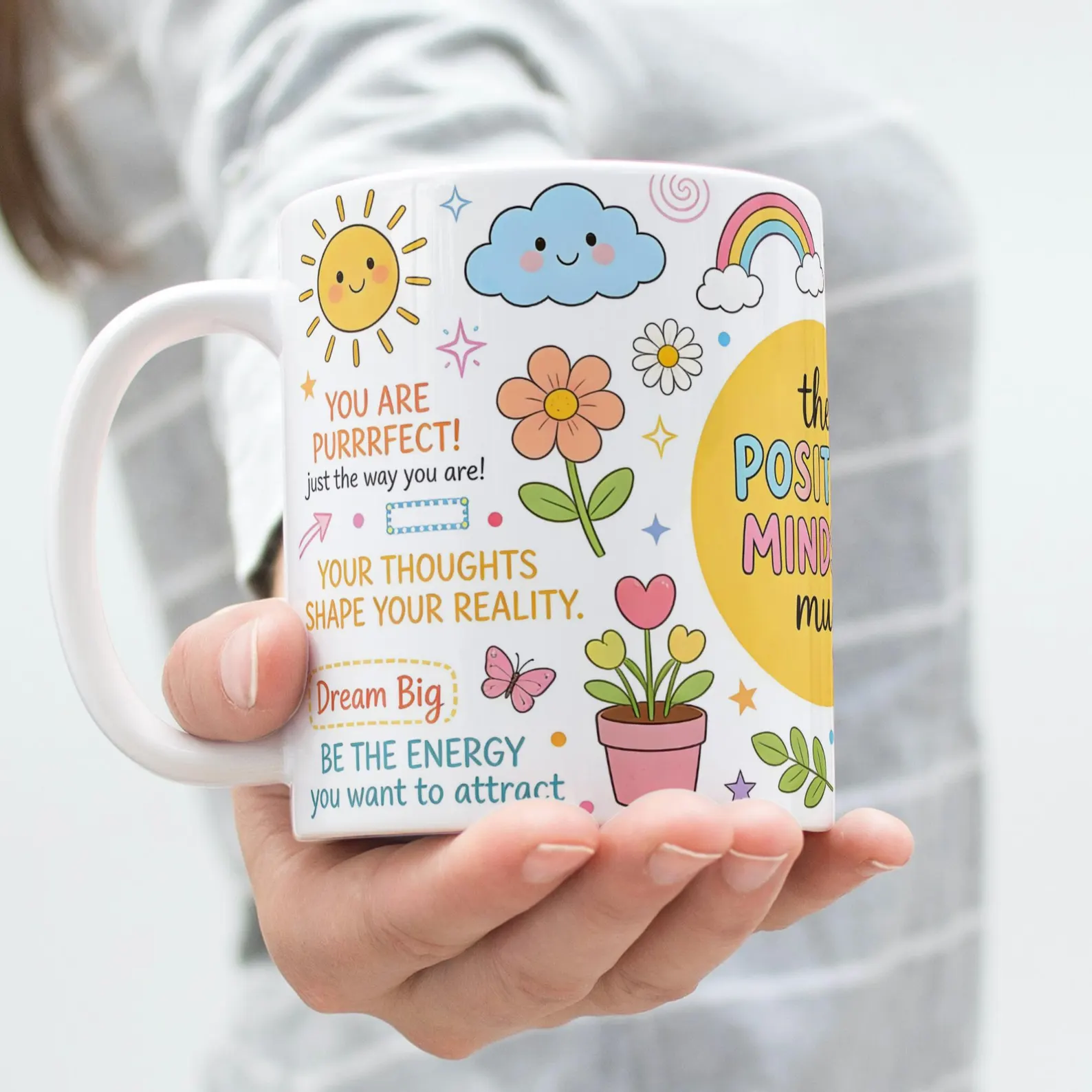 positive mindset mug
